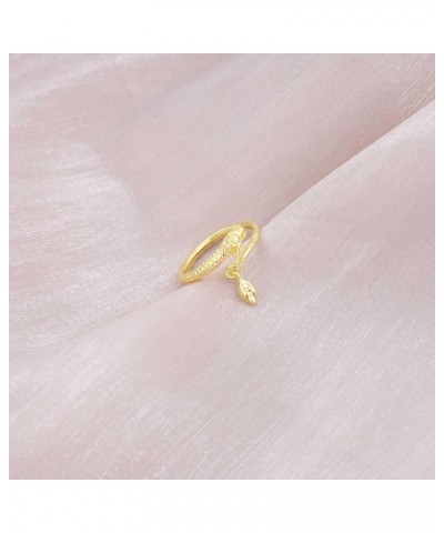 Punk Luck Dragon Ring Dragon Finger Ring Gold Chinese Dragon Ring Dragon's Tail Qiankun Lucky Ring Flying Dragon Knuckle Ring...