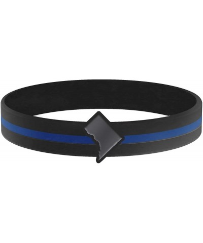 Thin Blue Line State Bracelets 8.0 Inches Washington DC $8.05 Bracelets