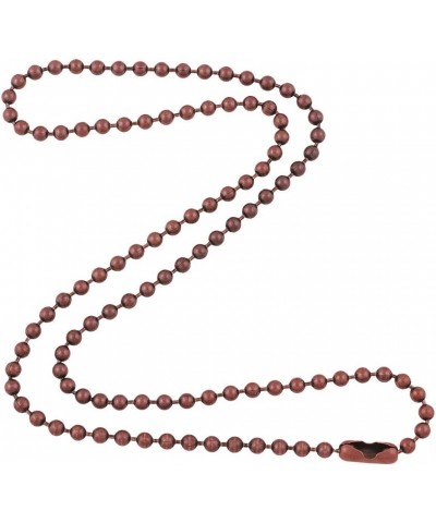 3.2mm Antique Copper Ball Chain Necklace with Extra Durable Color Protect Finish 36 Inches $9.33 Necklaces