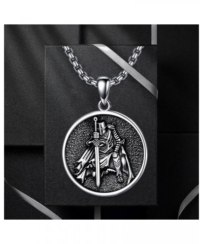 925 Sterling Silver Mythology | Paganism | Egyptian Necklace Jewelry Gift for Men Women with 2mm 22+2 IN Rolo Chain (with Gif...