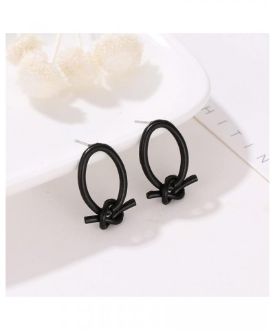 Bow Dangle Drop Tassel Earrings for Women Girls Bow Knot Earring Stud Earrings Valentine's Day Fashion Jewelry Gift C $4.39 E...