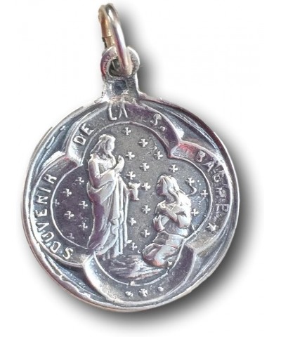 Sterling Silver St Mary Magdalene Medal - Antique Replica 18" sterling delicate chain $32.34 Necklaces