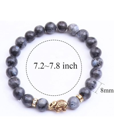 Lover Couple Bracelet Yoga Balancing Reiki Healing with Elephant for Christmas Thanksgiving black flash $7.79 Bracelets