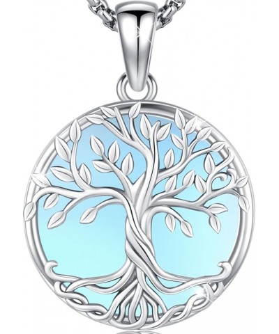 Tree of Life Necklace 925 Sterling Silver Celtic Knot Pendant Necklace Family Tree Pendant Celtic Jewelry Necklace Pendant fo...