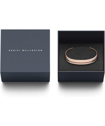 Classic Enamel Bracelet Rose Gold/Satin White Medium $34.10 Bracelets