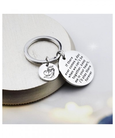 Eeyore Quote Keychain Eeyore Jewelry Inspired Gift keep me in your heart I'll stay there forever Keychain Inspiration Gift (E...