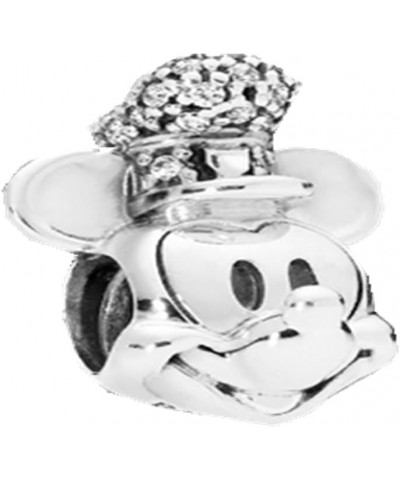 S925 sterling silver Charms for Bracelets bead pendant, DIY charm, gift for girls and ladies Mickey 2 $9.24 Bracelets