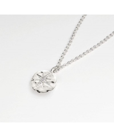 for My Mom • You are The World • Mother's Gift from Child 18.0 Inches Silver CZ Starburst $20.44 Necklaces