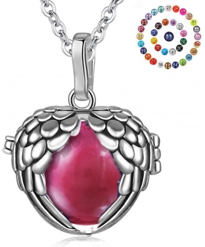 18mm Angel&wings Cage Harmony Ball Musical Pendant Angel Caller Women Necklace For Baby Jewelry Gift Style 28 $10.25 Necklaces