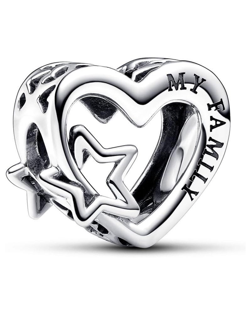 Sparkling Pave Triple-Row Gingerbread House Heart & Bead 925 Sterling Silver Charm Bracelet Diy 7 $9.68 Bracelets