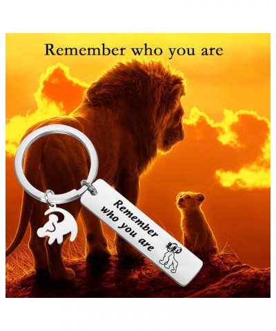 Remember Who You Are Bracelet Inspired Bangle Lion Fans Gift for Friend Lion King Keychain $10.02 Bracelets