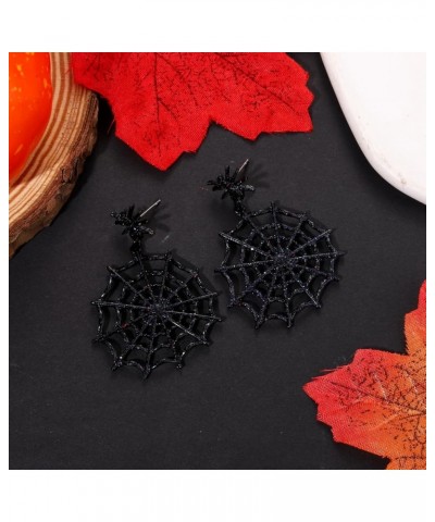 Halloween Earrings Skeleton Skull Boo Earrings for Women Spooky Ghost Pumpkin Drop Dangle Earrings Holiday Earrings For Women...