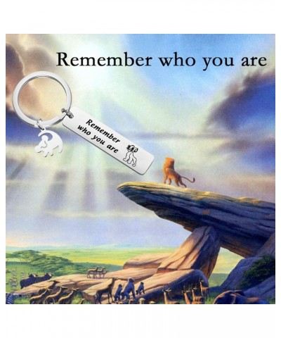 Remember Who You Are Bracelet Inspired Bangle Lion Fans Gift for Friend Lion King Keychain $10.02 Bracelets