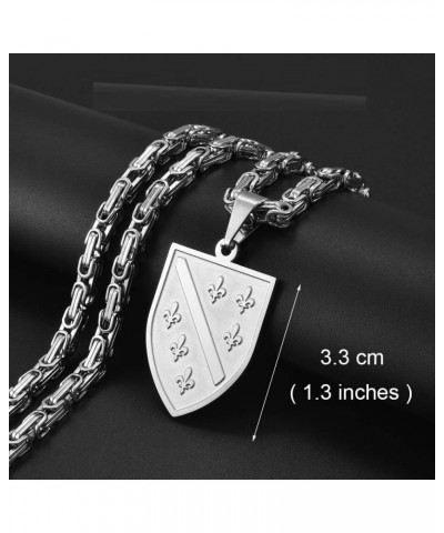 VUTRIEU2K Bosnians Pendant Necklaces Gold Color Silver Color Charm Bosna Jewelry Length: 60cm or 23.6 Inches Style 6 $8.75 Ne...