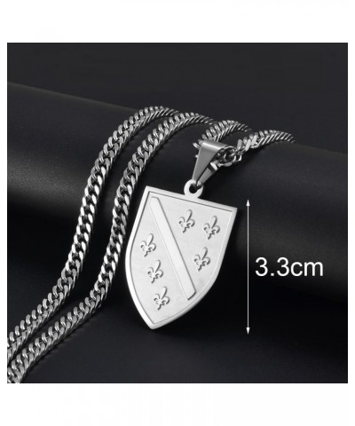 VUTRIEU2K Bosnians Pendant Necklaces Gold Color Silver Color Charm Bosna Jewelry Length: 60cm or 23.6 Inches Style 6 $8.75 Ne...