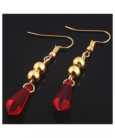 G-I Tartaglia Childe Earrings - Anime Game Hook Earrings - Cosplay Jewelry For Womens Girls dangle $8.69 Earrings