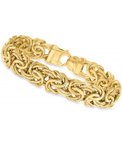 Canaria 10kt Yellow Gold Byzantine Bracelet 8.0 Inches $448.00 Bracelets