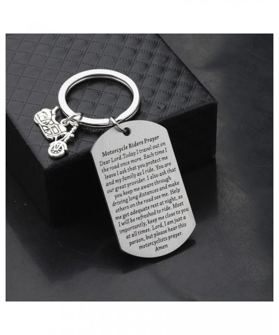 Motorcycle Riders Prayer Gift Ride Safe Keychain Biker Gift I Ask That You Protect Me As I Ride New Driver Jewelry Motorcycle...