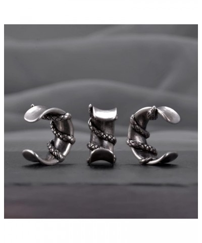 2PCS Moon Skull Ear Gauges Opening Saddle Ear Tunnels Double Flared Plugs Flesh Stretchers Piercing Earrings 0g-1"(8mm-25mm) ...