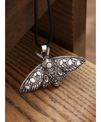 Moth Necklace Gothic Goth Wiccan Luna Moth Moon Pendant Witch Jewelry Gift for Women… 5 $9.17 Necklaces