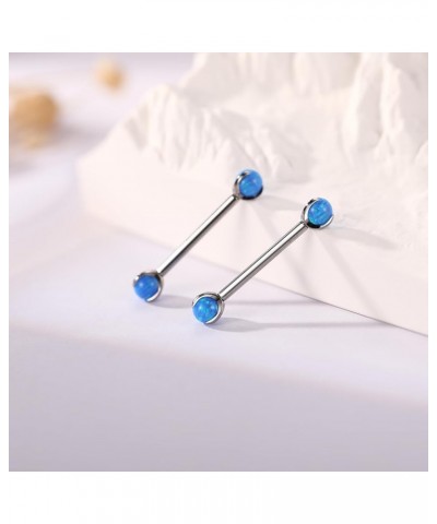 Pair 14G 16G G23 Solid Titanium Shield Nipple Rings Nipple Barbell Internally Threaded Nipple Jewelry Tongue Piercing Bridge ...