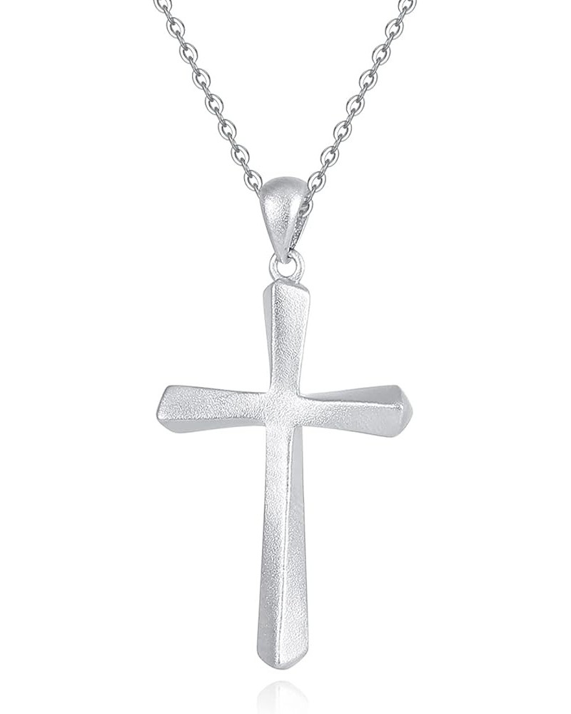 Cross Stethoscope Necklace S925 Jewelry Cross Christianity Sterling Silver Christian Necklace Gifts for Women Doctor RN Nurse...