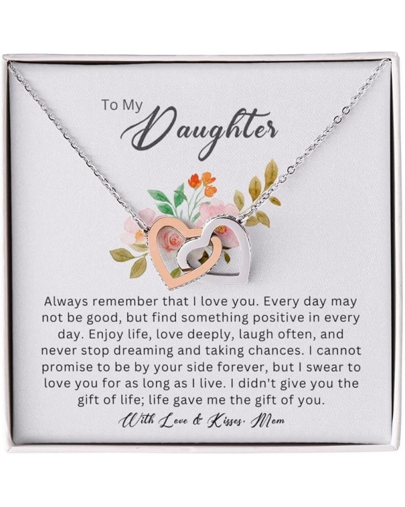 Daughter Gift From Mom, Mother Daughter Gift From Mom, Daughter Necklaces From Mom With Light Box, Birthday Gifts For Daughte...