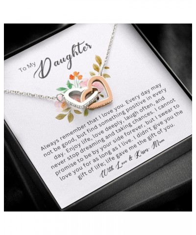 Daughter Gift From Mom, Mother Daughter Gift From Mom, Daughter Necklaces From Mom With Light Box, Birthday Gifts For Daughte...