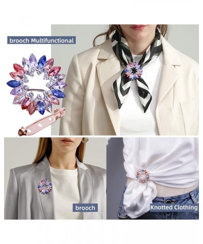 3 Multi-Purposes wWomen's Scarf Clip brooches Beautiful Sarf Ring Clothes Buckles Fshion Jewelry XZ-8852 $10.77 Brooches & Pins