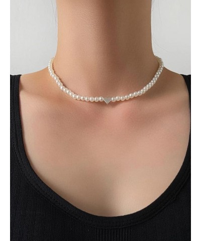 Pearl Necklace Pearl Choker Necklace Faux Pearl Necklace White Pearl Necklace Danity Jewelry Gifts for Women 6-15.75 $8.11 Ne...