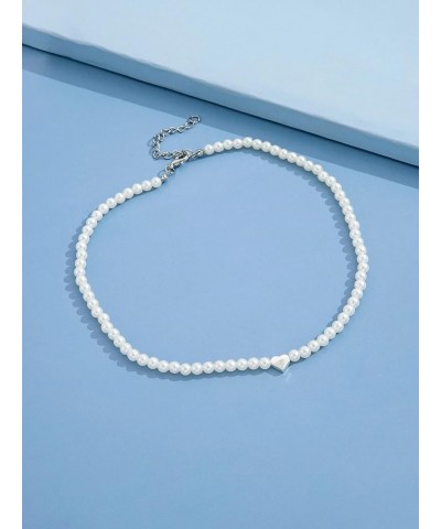 Pearl Necklace Pearl Choker Necklace Faux Pearl Necklace White Pearl Necklace Danity Jewelry Gifts for Women 6-15.75 $8.11 Ne...