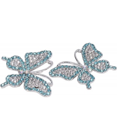 Butterfly Brooch Pin, 5Pcs Rhinestone Butterfly Retro Pin Corsage Brooch Butterfly Brooches for for Women Girls Wedding Banqu...