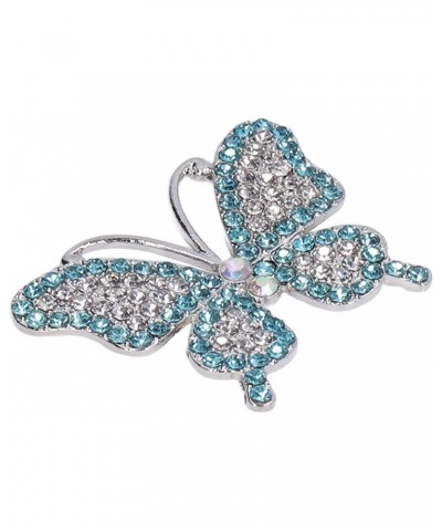 Butterfly Brooch Pin, 5Pcs Rhinestone Butterfly Retro Pin Corsage Brooch Butterfly Brooches for for Women Girls Wedding Banqu...