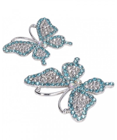 Butterfly Brooch Pin, 5Pcs Rhinestone Butterfly Retro Pin Corsage Brooch Butterfly Brooches for for Women Girls Wedding Banqu...