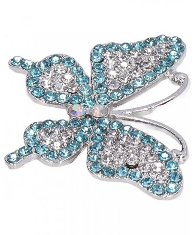 Butterfly Brooch Pin, 5Pcs Rhinestone Butterfly Retro Pin Corsage Brooch Butterfly Brooches for for Women Girls Wedding Banqu...