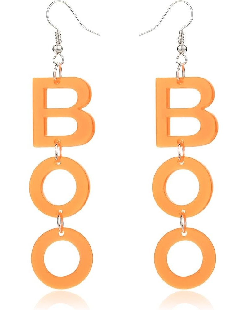 Cute Halloween Earrings Spooky Boo Earrings for Women, Costume Party Earrings Holiday Festive Jewelry Gifts Boo $6.04 Earrings