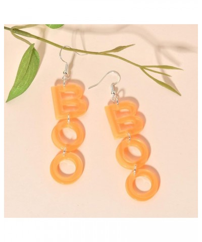 Cute Halloween Earrings Spooky Boo Earrings for Women, Costume Party Earrings Holiday Festive Jewelry Gifts Boo $6.04 Earrings