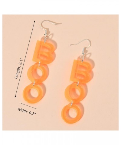 Cute Halloween Earrings Spooky Boo Earrings for Women, Costume Party Earrings Holiday Festive Jewelry Gifts Boo $6.04 Earrings