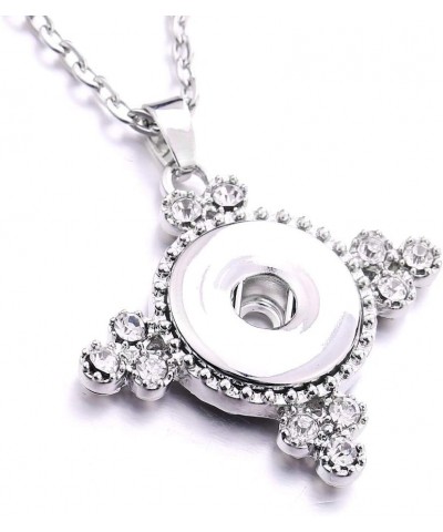 Snap Jewelry Necklace fit 18mm 20mm Snap Buttons Jewelry for Women Love Gift 9 $7.14 Necklaces