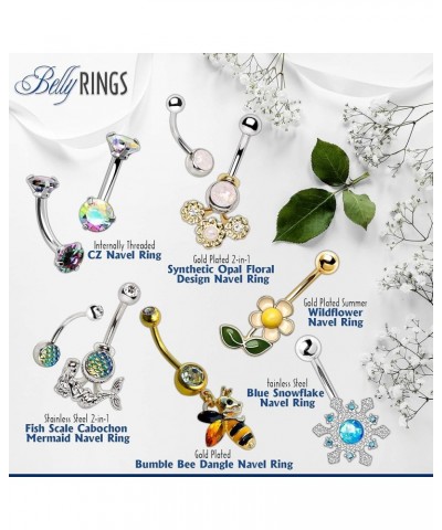 Mystery Grab Bag of Belly Rings 10 Pack $22.05 Body Jewelry