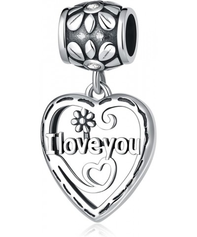 Family Charms for Woman 925 Sterling Silver Love Heart in Your Hands Charms Jewelry Beads DIY Gifts for Women Pandora Bracele...