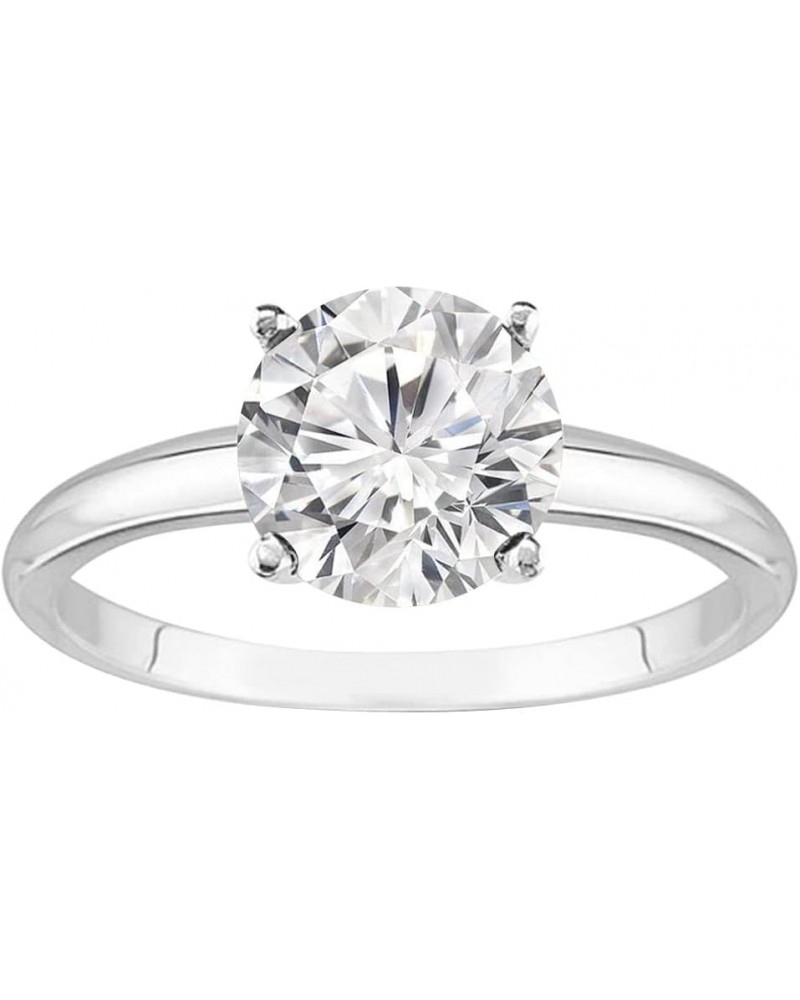 1 carat - 5 carat | IGI Certified Lab Grown Diamond Engagement Ring | 14K Or 18K in White, Yellow Or Rose Gold | Four-Prong S...