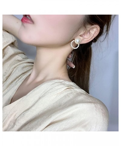 Simulated Pearl Clip On Earrings Not Pierced Earrings Elegant Ear Clip for Women Party Daily Jewelry Accessory Clip-ons Style...