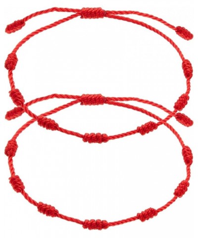 Handmade Red String Bracelets for Women Men Kabbalah Protection Good Luck Simple Matching Bracelets HB009-2 $5.79 Bracelets