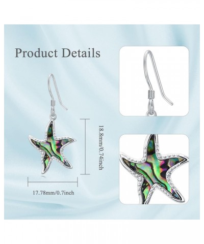 Axolotl/Starfish Earrings for Women Cute Axolotl/Starfish Dangle Earrings Hypoallergenic Aquatic Animal Earrings Jewelry for ...