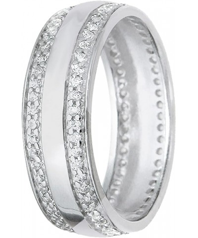 His and Her Wedding Set TRIO 3 PCS Matching Couples Rings Bridal Engagement Bands Set Him Her Hers 09 - His 11 $56.70 Sets