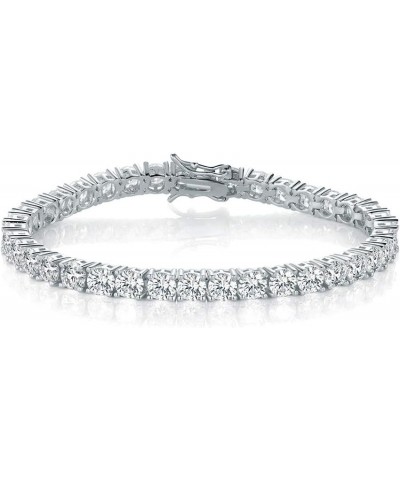 Tennis Bracelet for Women and Men 3mm-7mm Cubic Zirconia 18K White Gold/Yellow Gold Plated Size 6-8.5 inches 3mm-8.5 inches $...