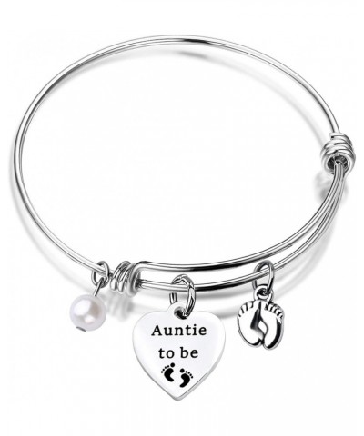 Auntie Gift Auntie to be Bracelet Expandable Wire Bangle Funny Auntie Gift Best Sisters Get Promoted to Auntie Gift Auntie Br...