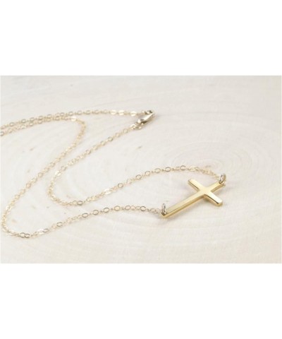 Cross Necklace for Women Gold Silver Cross Necklaces for Women Trendy Dainty Gold Necklace Sterling Silver Necklace for Men C...