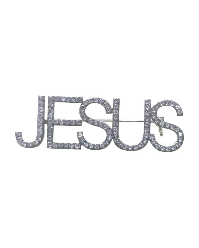 White and Black Color Red Heart Enamel "I Love JESUS"Brooches Lapel Pin rhinestone $7.45 Brooches & Pins